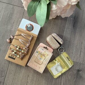6 Pc‎ Apple Watch Airpods iPhone Accessories Bundle